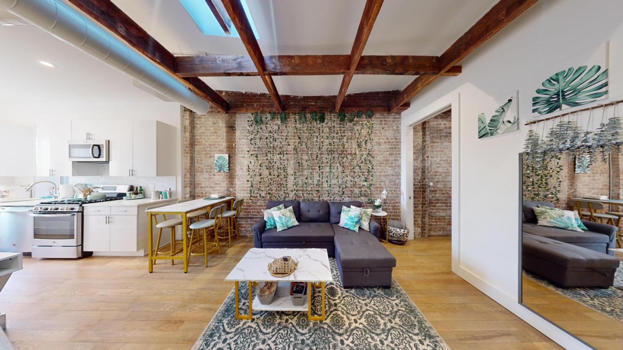 Chic Penthouse 15 Minutes From Nyc - Bus Stop At Doorstep Hoboken Exterior photo